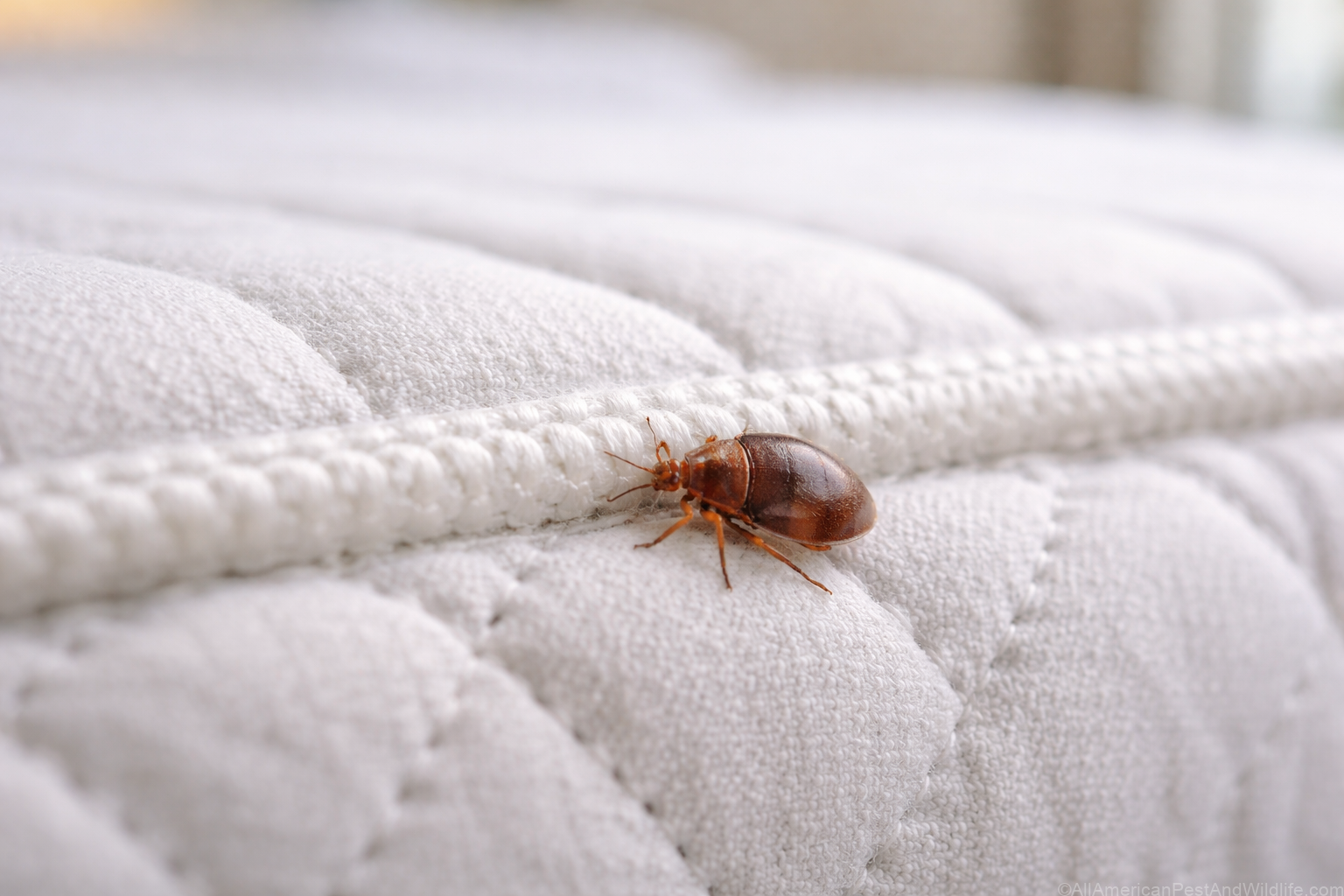 bed bug control in Louisiana professional inspection